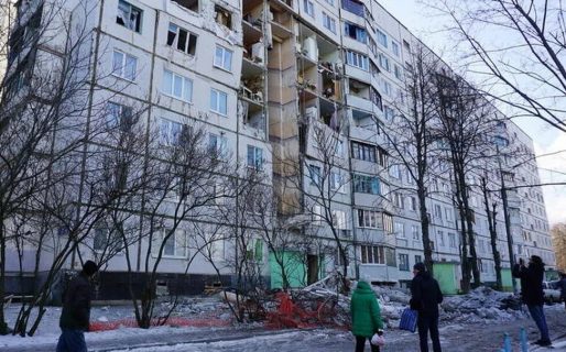 El Presidente de Ucrania, denunció que el bombardeo ruso sobre Jarkov es “un crimen de guerra”