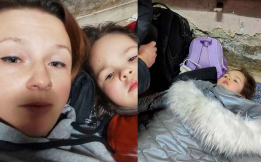 Una madre ucraniana recrea la película “La vida es bella” para que su hija no se entere de la guerra