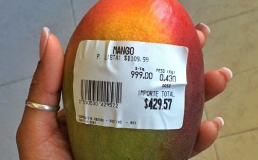 Un mango cuesta casi $500 pesos en Comodoro