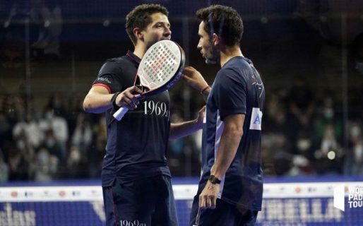 El increíble punto de un argentino en un partido de pádel que recorre el mundo