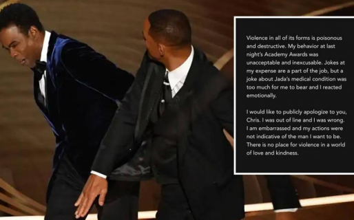 Llegaron las disculpas de Will Smith a Chris Rock por la cachetada histórica