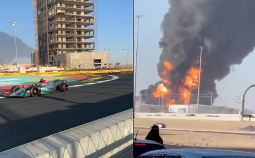 Atacaron una instalación petrolera y peligra el GP de Arabia