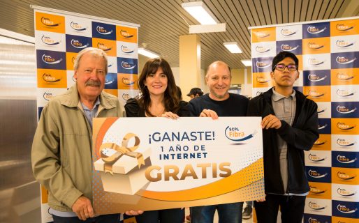 La SCPL realizó la última entrega de premios por un año de internet gratis