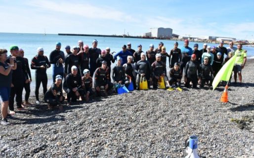 Se realizó la Travesía de Natación “Día Internacional de la Mujer”