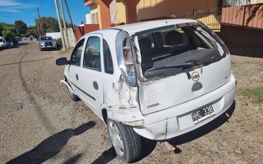 Tránsito caótico: Múltiple colisión en Kilómetro 3