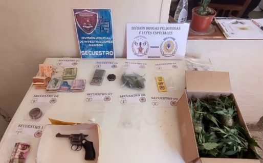 El ministerio de Seguridad detalló los procedimientos de investigaciones y drogas realizados en las últimas horas