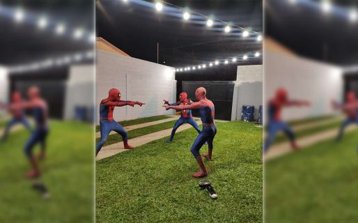 Virales: Se disfrazaron de Spiderman para el cumpleaños 90 de su abuela
