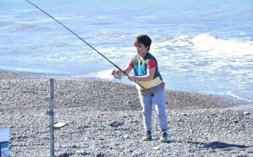 Se desarrolló el torneo de pesca solidario infantil “Malvinas Argentinas” del Club El Pique