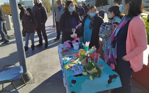 El Municipio realizó una jornada saludable en Km. 5