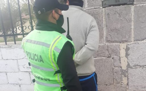 Limpiavidrios con pedido de captura fue detenido en el barrio Roca
