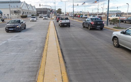 Renovada: habilitaron al tránsito la intersección de Yrigoyen y Moreno