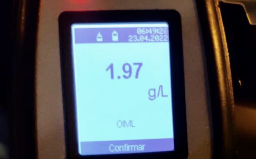 Borracho al volante: Manejaba con casi 2 g/l de alcohol en sangre por Rivadavia