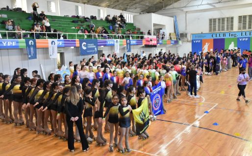 Inició la 1ra fecha del Torneo Provincial de Patín Artístico en Club Huergo