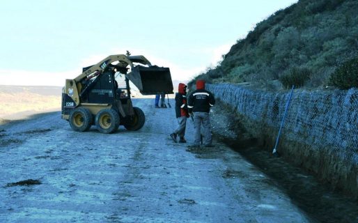 «En principio, el camino será de ripio para ir evaluándolo provisoriamente»