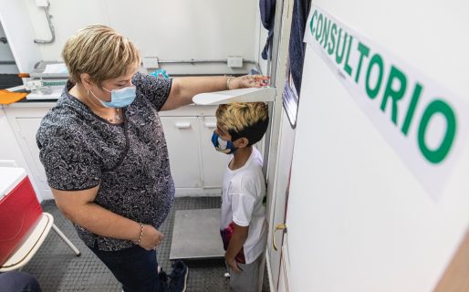 El tráiler «Salud en Tu Barrio» se encuentra en Valle C