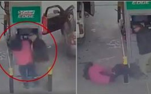 Un cliente noqueó a un playero porque tardaba en atenderlo