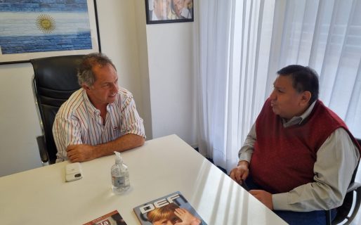 Ávila le planteó a Daniel Scioli la necesidad de contar con inversiones para la Cuenca