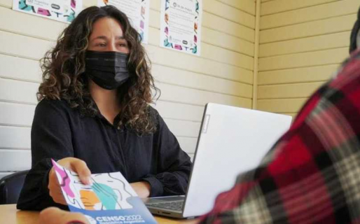 Continúa la asistencia del Punto Digital Censal en Rada Tilly