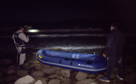 Hallaron el bote inflable, pero no hay rastros de los comodorenses desaparecidos en el Musters