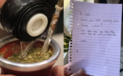 Insólito: criticaron a un hombre por tomar mate en Inglaterra y su respuesta la rompió