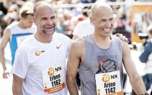 ‘¡Es un infierno!’, Arjen Robben al terminar su primer maratón con calambres