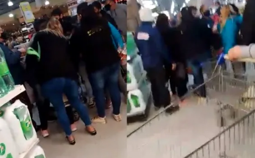 Increíble: se fueron a las trompadas ¡por un huevo de pascuas!