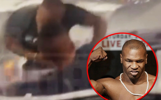 El video de la agresión de Mike Tyson a un pasajero que lo molestaba en un avión