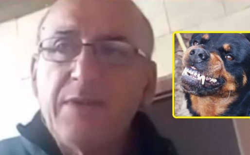 Estaba preso en su casa por el asesinato de cuatro jóvenes y murió atacado por su rottweiler