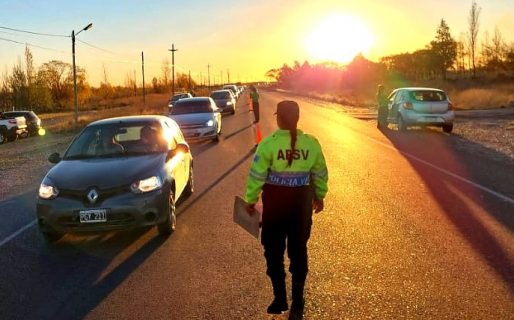 Seguridad Vial: 30 alcoholemias positivas en la ciudad el fin de semana
