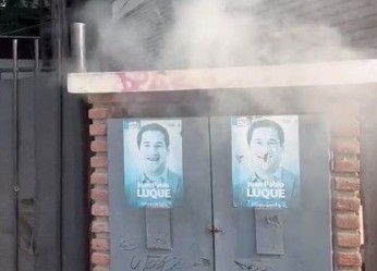 Un gabinete eléctrico ardió en la zona céntrica de la ciudad