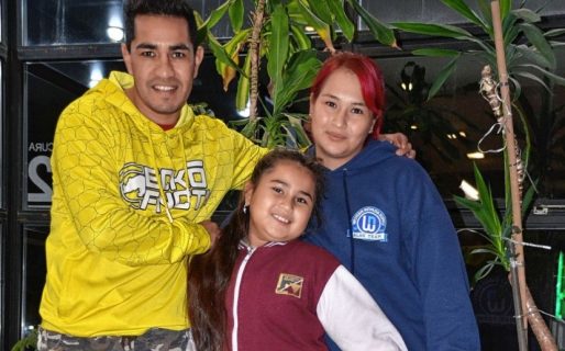 Con solo 8 años Mía Sol Saldivia representa a Comodoro y al Chubut