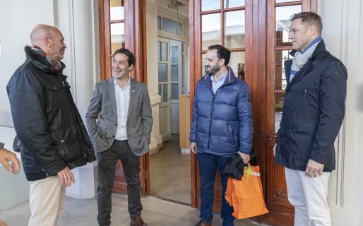 El intendente Luque recibió al Embajador de los Países Bajos para continuar con la agenda energética