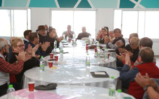 Autoridades municipales se reunieron con referentes de los centros de jubilados