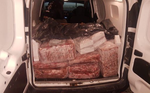 La secretaría de Pesca decomisó una tonelada de langostinos sin documentación