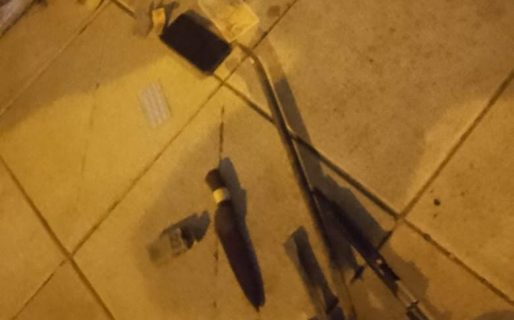 Caminaba por la calle con una tumbera y 40 cartuchos de bala