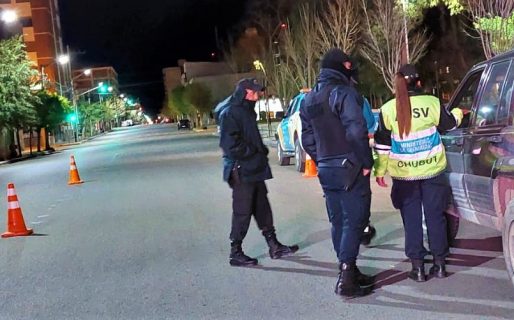 17 conductores dieron positivo en Comodoro durante los controles de alcoholemia