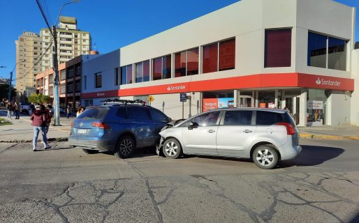 Joven lesionado en choque céntrico