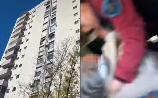 “Hoy no es tu día, Dios te ama”: el desgarrador video del rescate a una anciana