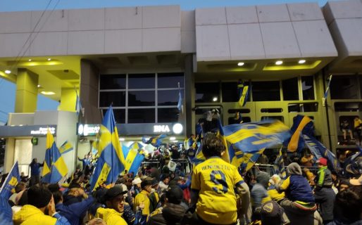 Los hinchas de Boca coparon otra vez el centro