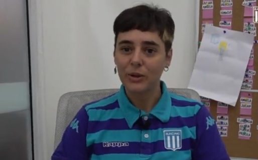 El video con el que Racing celebró la entrega de su primer carnet de «socie» a una persona no binaria