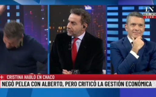 Casero y su increíble ataque de ira en vivo
