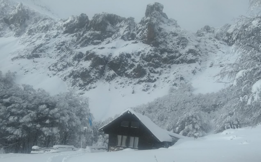 La Cordillera se tiñó de blanco