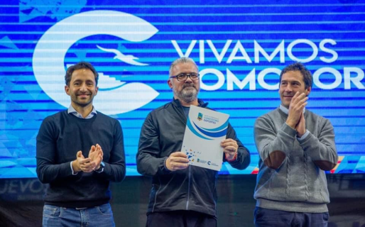 “Reafirmamos nuestro acompañamiento con el deporte de Comodoro”