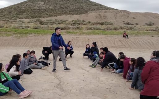 Girajuegos llevó su propuesta a Cerro Solo