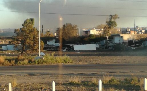 Se registró un nuevo incendio en una vivienda de Km 8