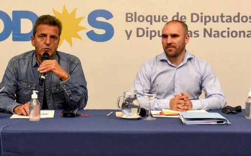 Con una carta, Sergio Massa le reclamó a Martín Guzmán que suba el piso de Ganancias