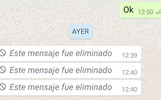Revelan un truco para saber qué decían los mensajes eliminados en WhatsApp