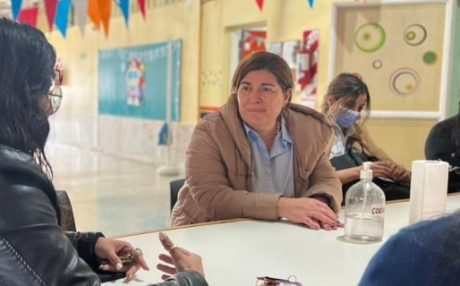 Ana Clara Romero visibilizó la delicada situación del Jardín N°426