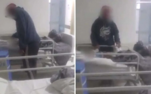 Golpeó a un nene de dos años, hijo de su pareja, que estaba internado en el hospital: todo quedó grabado