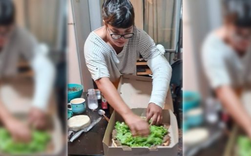 Le encargaron 20 pizzas por delivery, pero era una estafa y decidió donarlas a un hospital